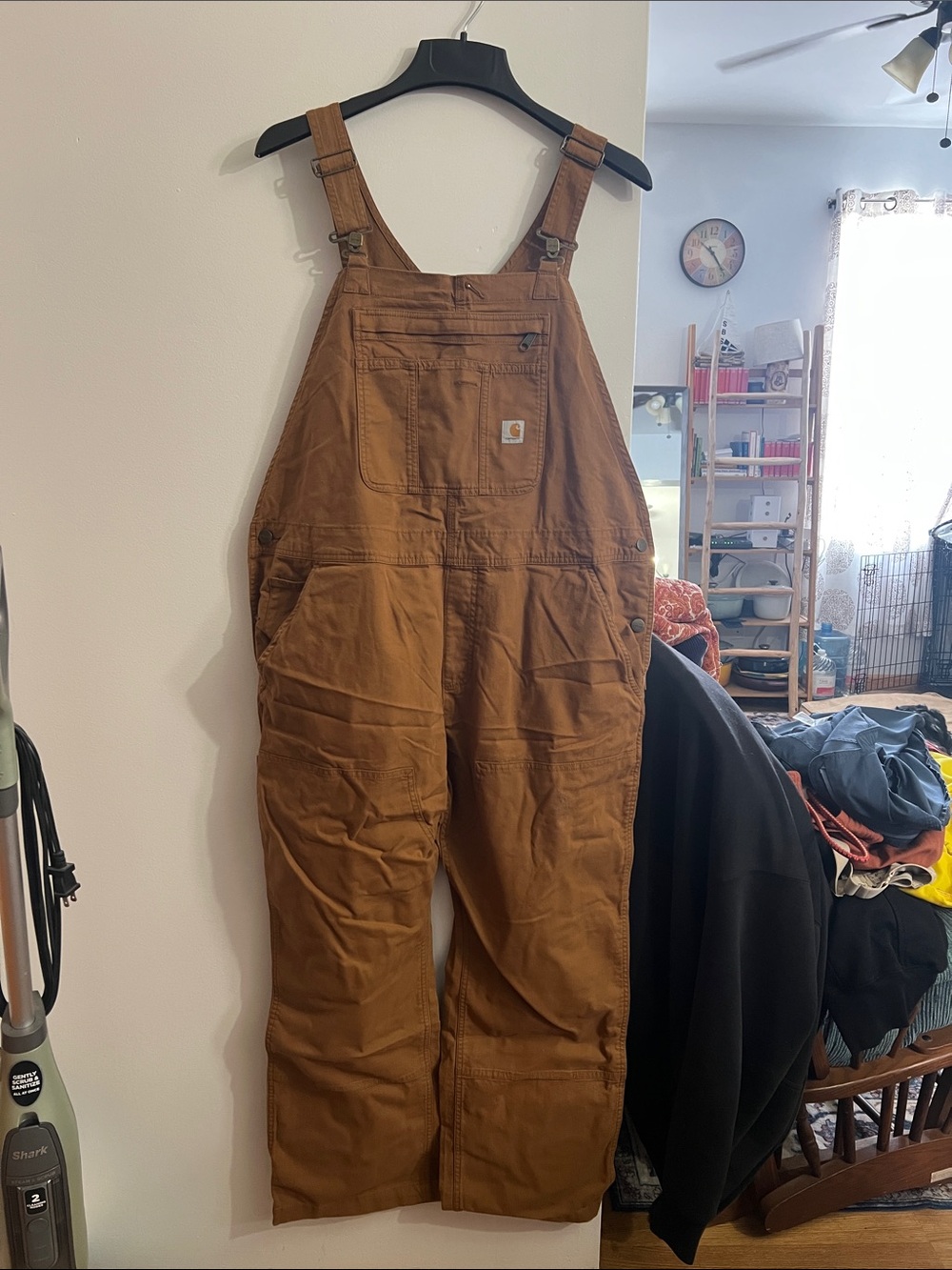 Carhartt Women's Brown Workwear Duck Overalls